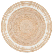 Load image into Gallery viewer, Nuloom Rugs - Braided Rikki Border Jute - Bleached