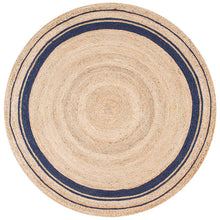 Load image into Gallery viewer, Nuloom Rugs - Braided Rikki Border Jute - Natural
