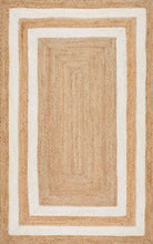 Load image into Gallery viewer, Nuloom Rugs - Estelle Border Jute  - Natural