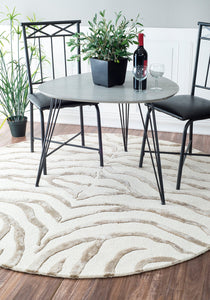 Nuloom Rugs - Hand Tufted Plush Zebra - Grey