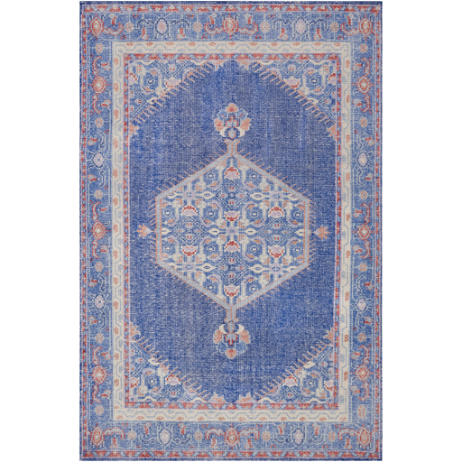 Surya Rugs - Zahra - Cobalt, Poppy, Lavender, Rust, Slate, Beige, Iris ZHA-4003